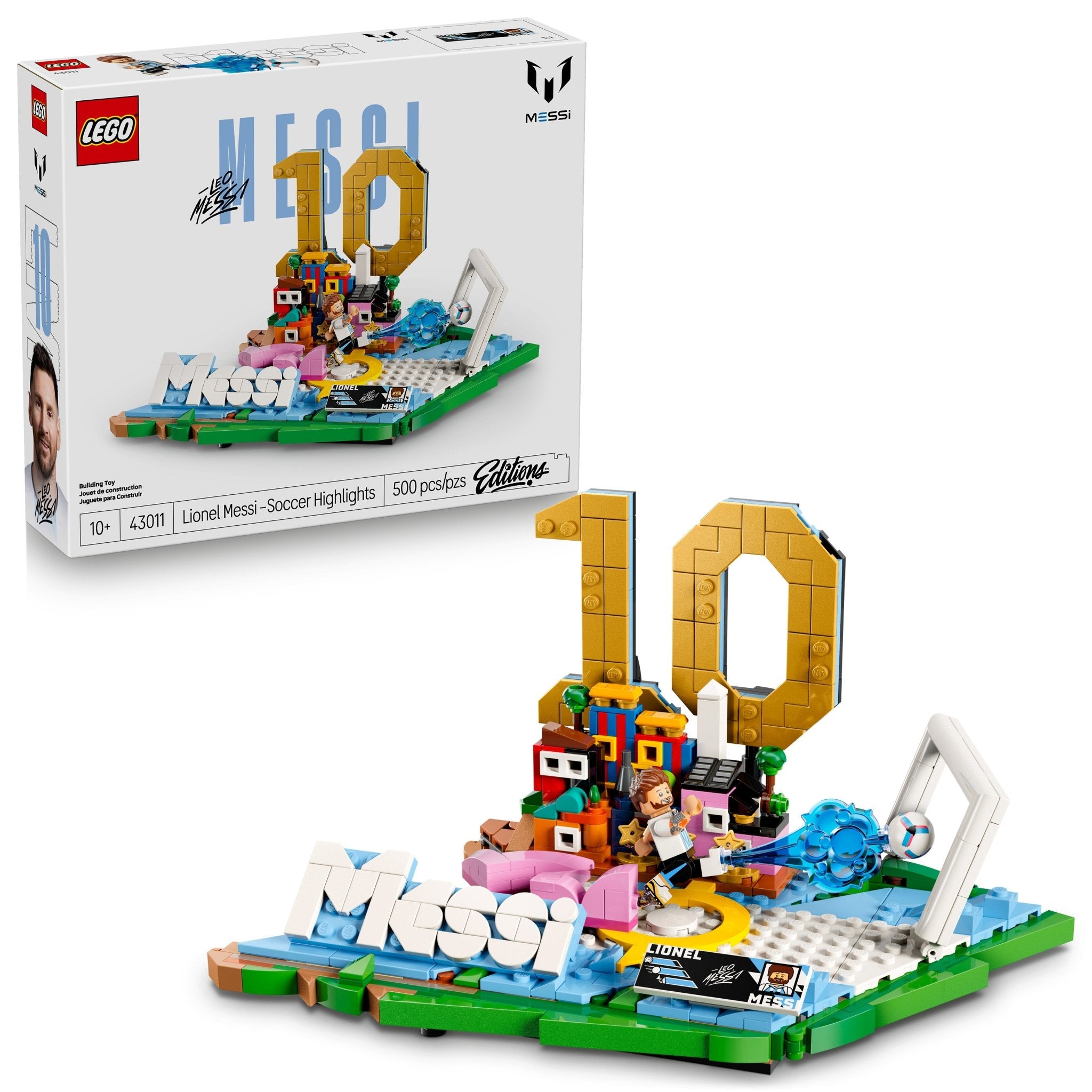 LEGO® Editions Lionel Messi – Soccer Highlights 43011 Toy