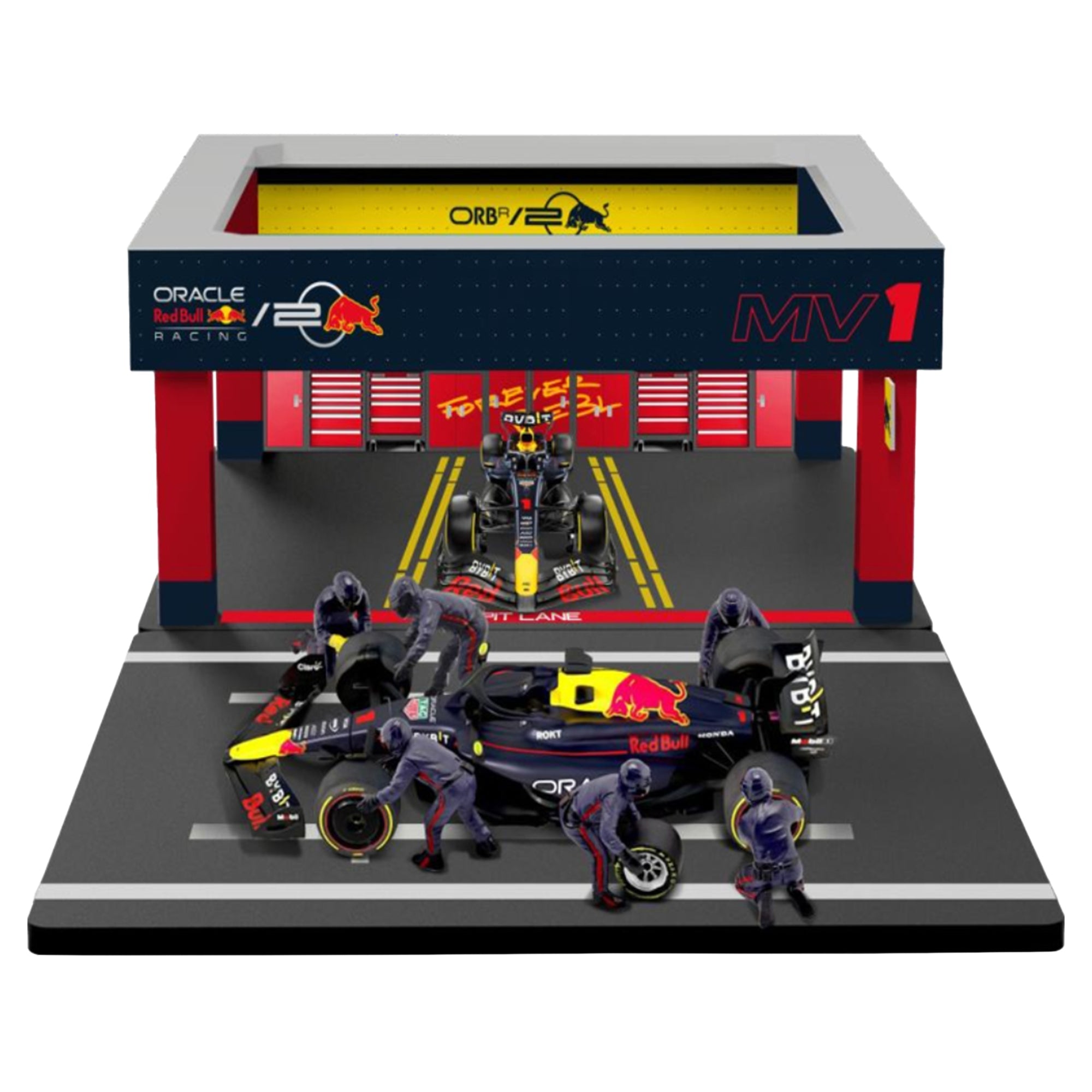 1:43 Formula Pit Pass - Red Bull Racing RB20 Scale - Image 2