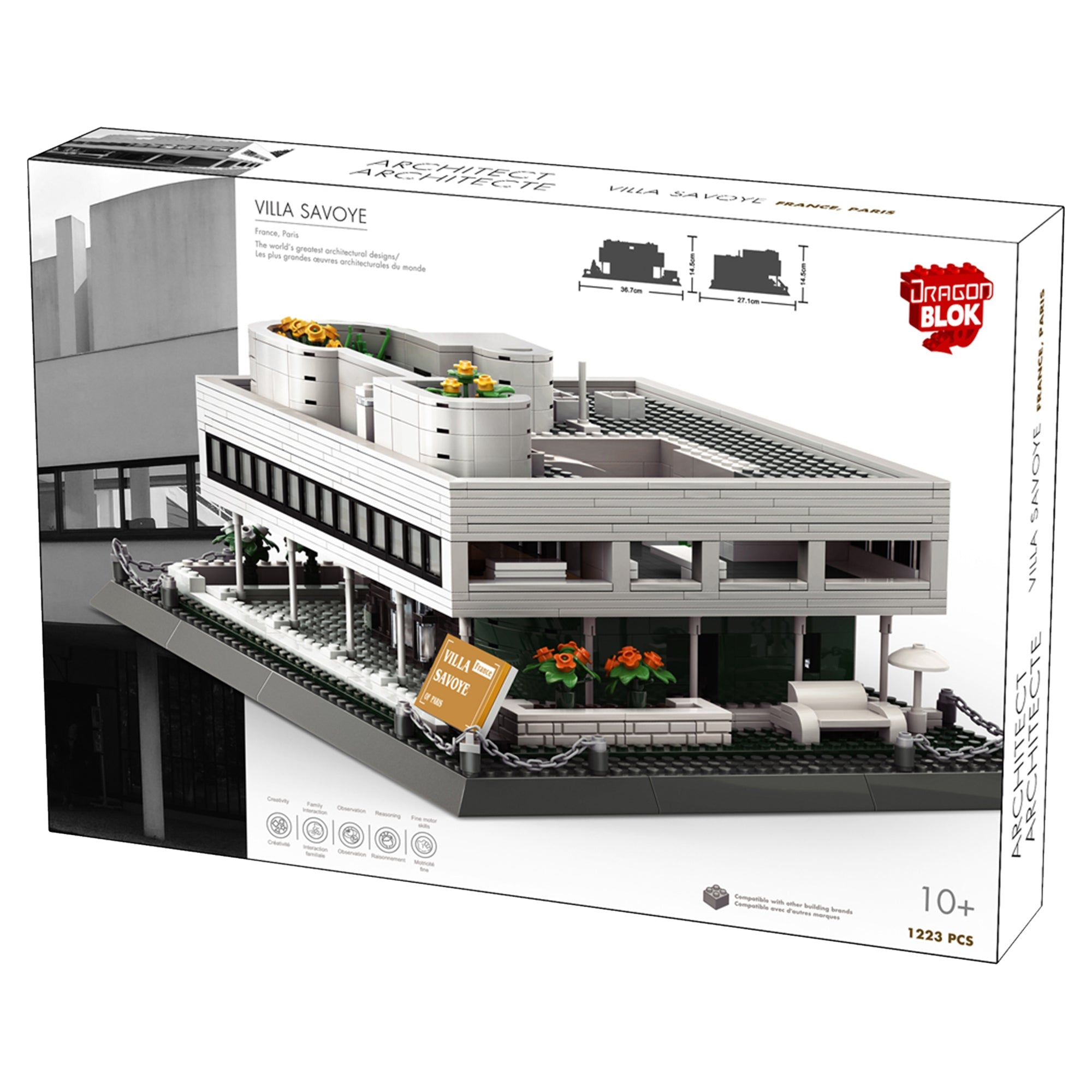 Dragon Blok Villa De Savoye Toy