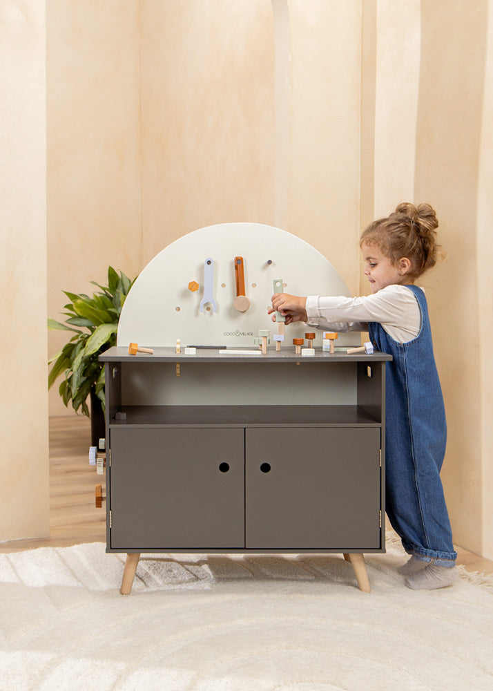 Coco Village Wooden Workbench Playset Soap - Image 30
