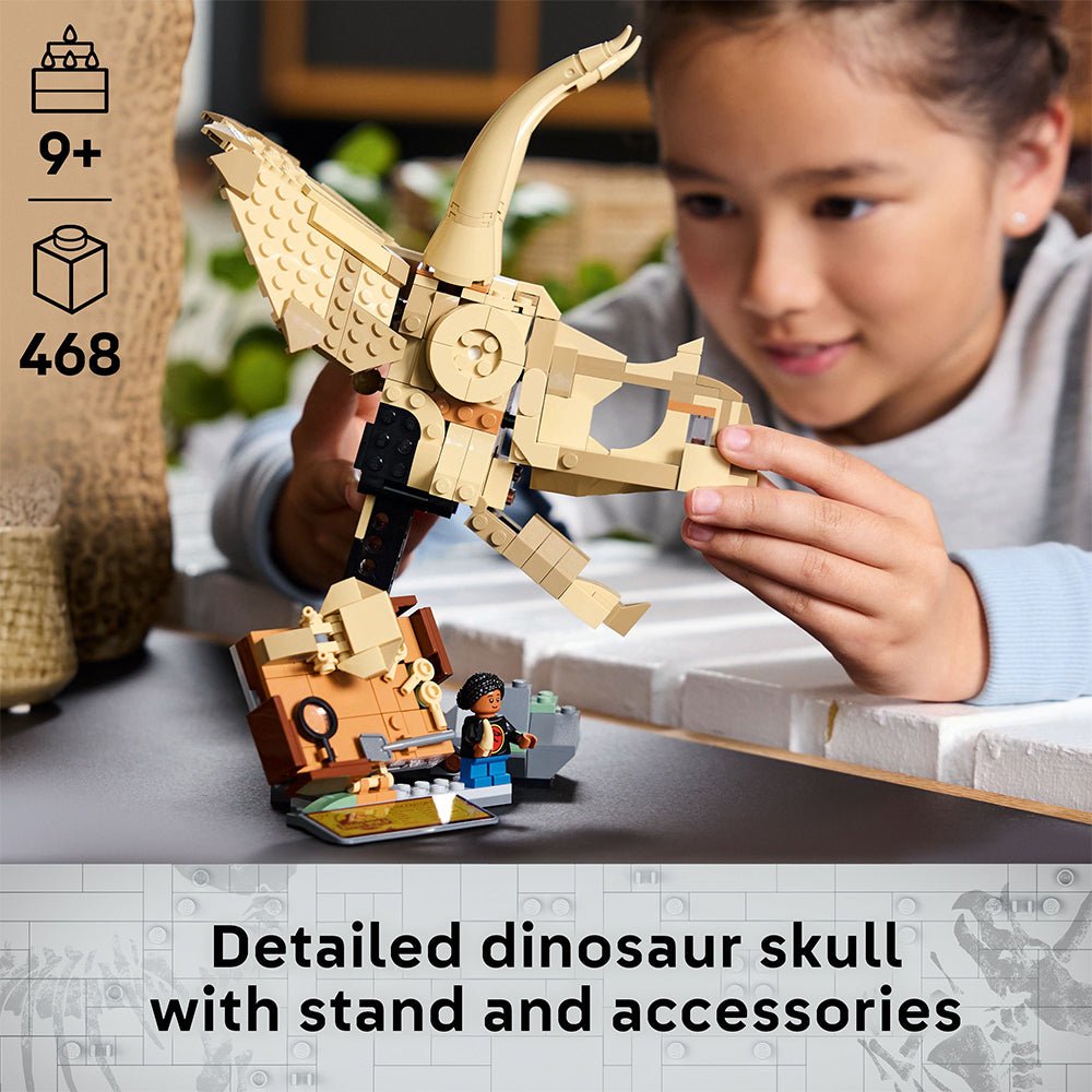 LEGO® Jurassic World Dinosaur Fossils: Triceratops Skull Plate - Image 6