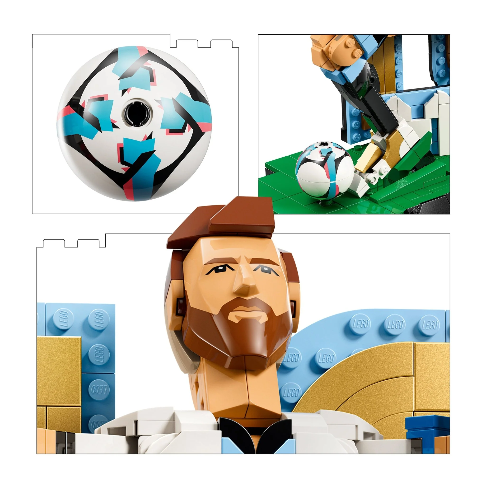 LEGO® Editions Lionel Messi – Soccer Legend 43015 Toy - Image 5