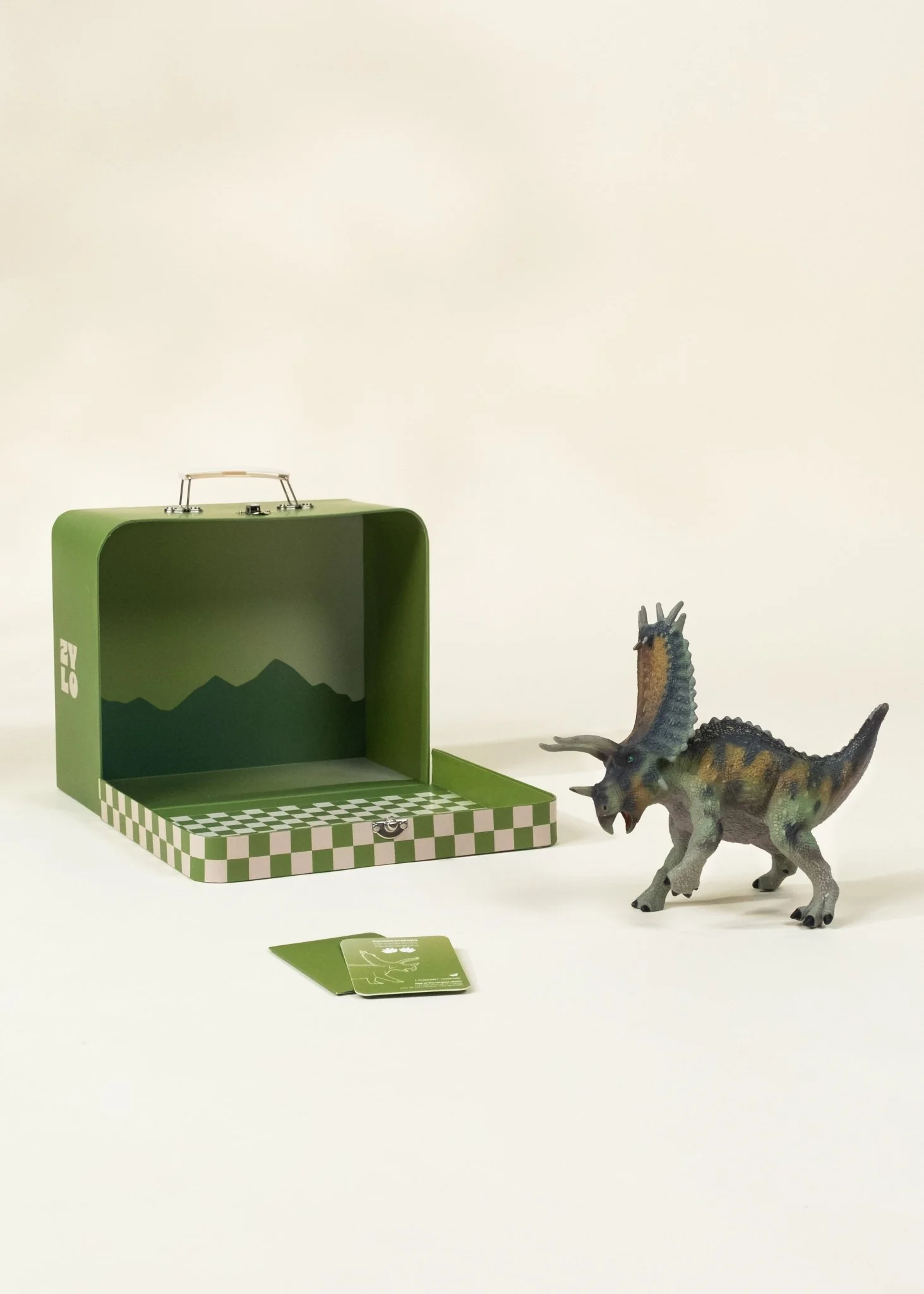 Coco Village Pentaceratops Dinosaur in a Collectible Box Toy