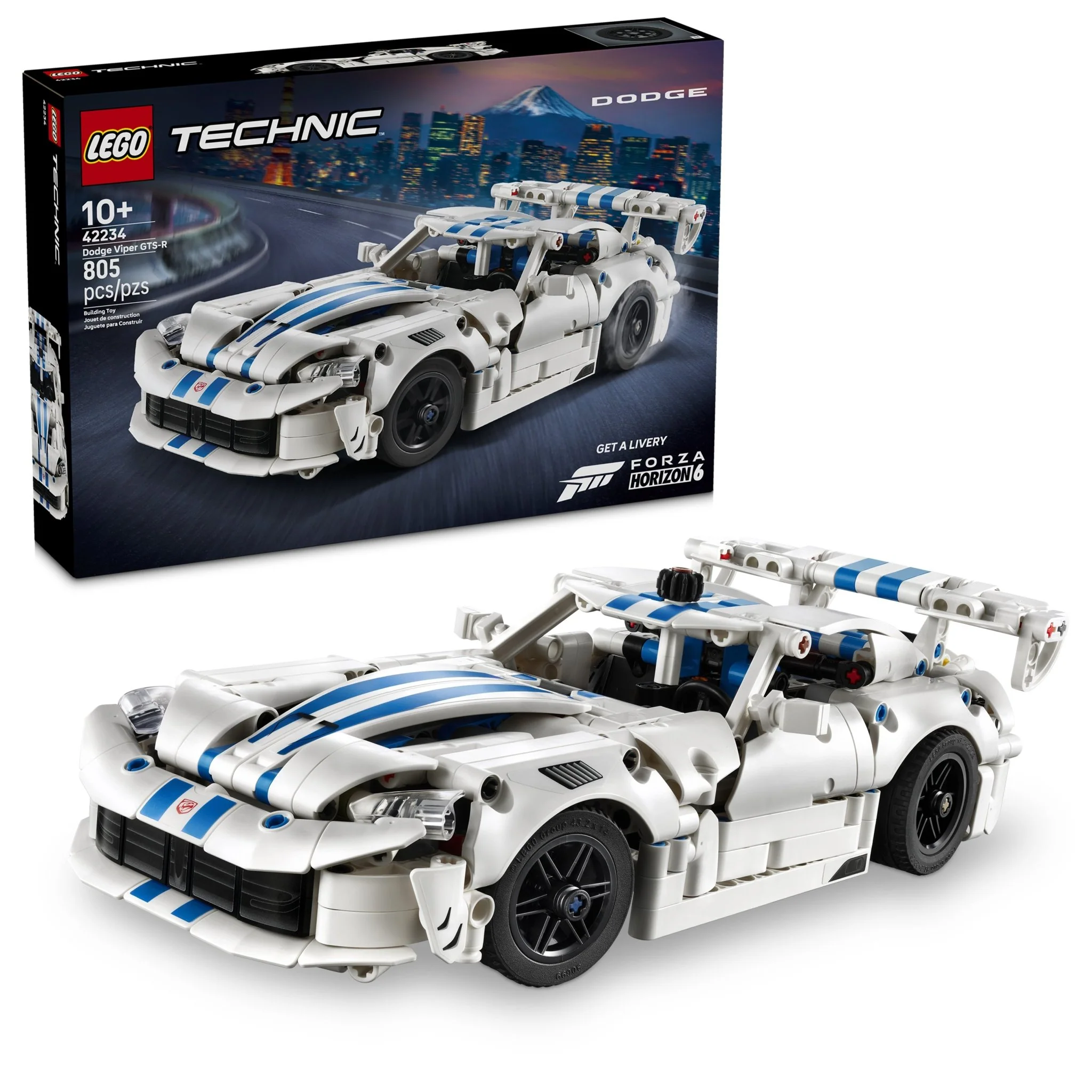 LEGO® Technic Dodge Viper GTS-R Sports Car 42234 Toy
