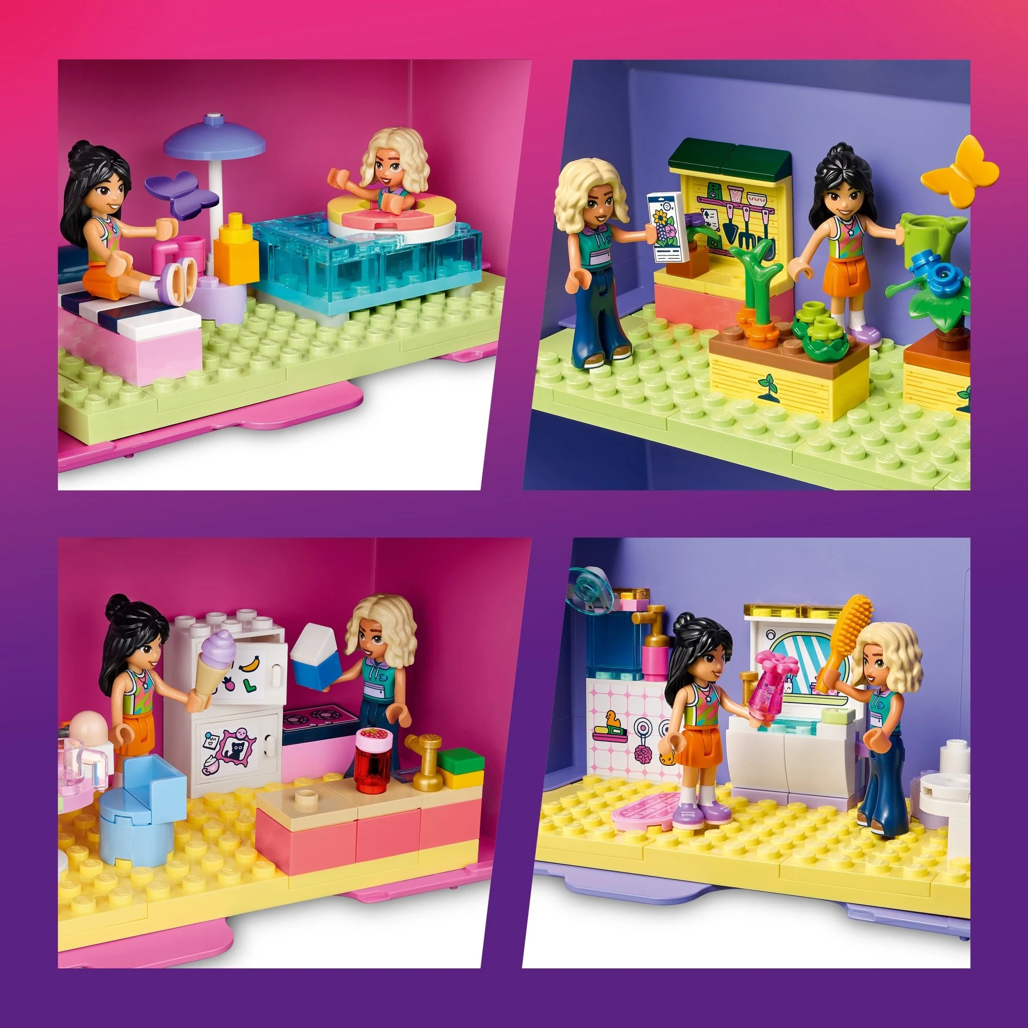 LEGO® Friends Creative Dollhouse Suitcase 42697 Toy - Image 5