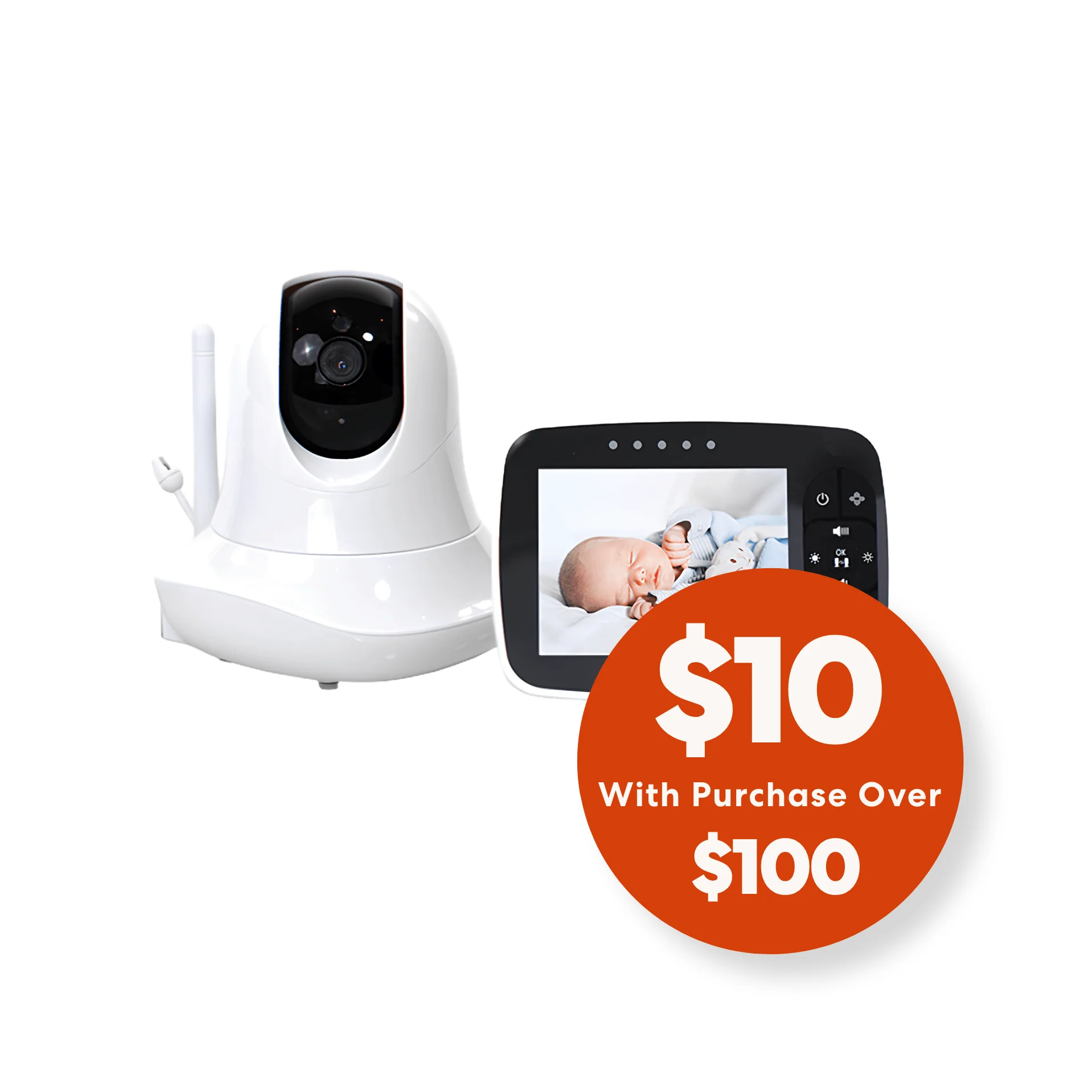 Offer | Baby Monitor Pro for $10 with $100 Purchase Adapter