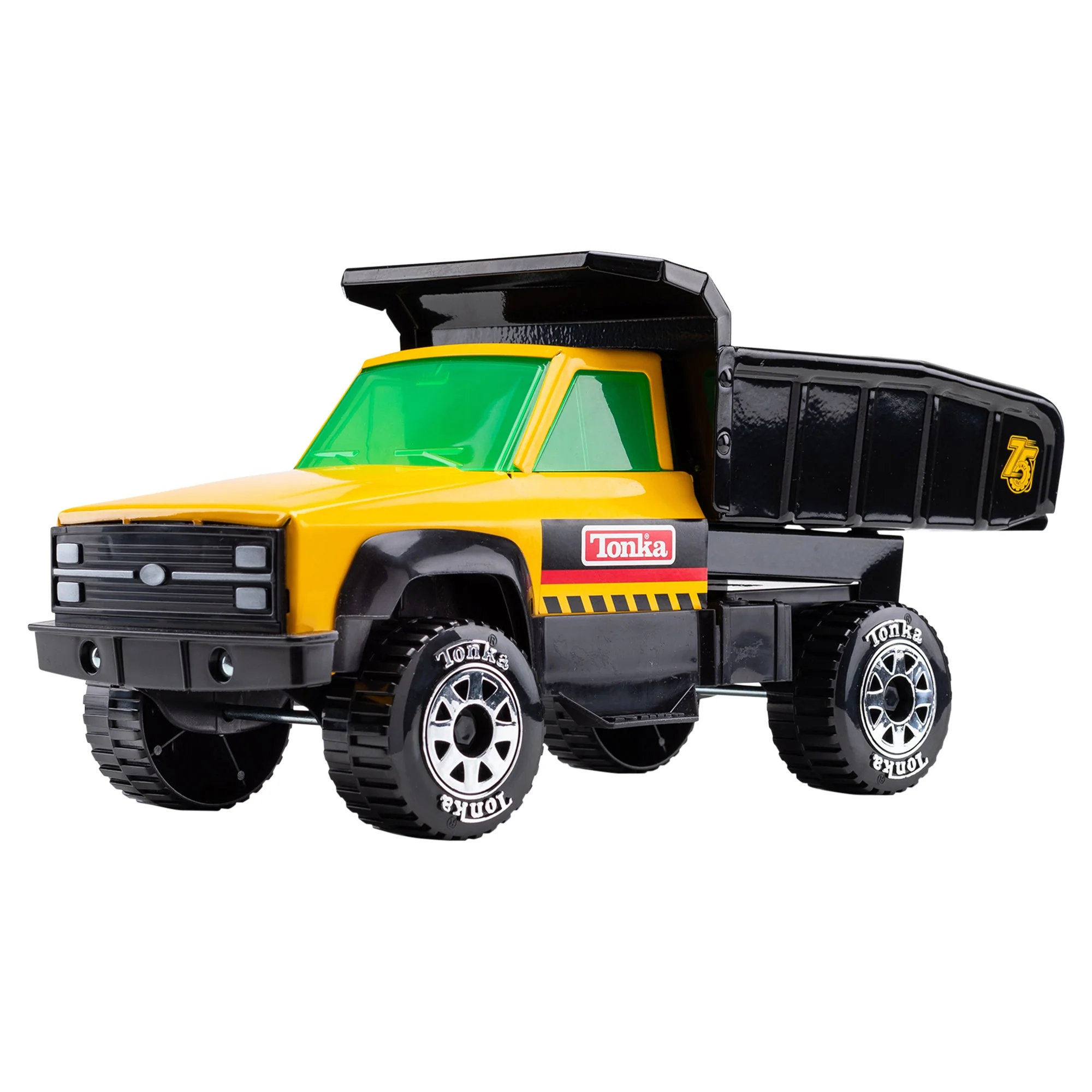 Tonka 13" Steel Classics 75th Anniversary Dump Truck Toy - Image 2