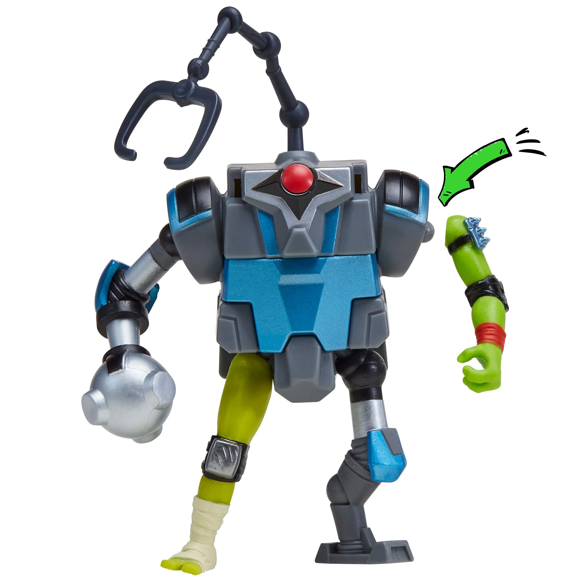 Teenage Mutant Ninja Turtle TV Mix N Match Bishop In Mech Toy - Image 2