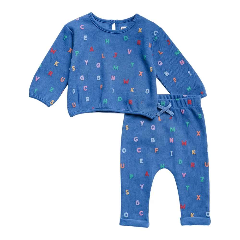 Ms.Rachel Baby Starter Set Alphabet - Blue Sheep / 18-24m