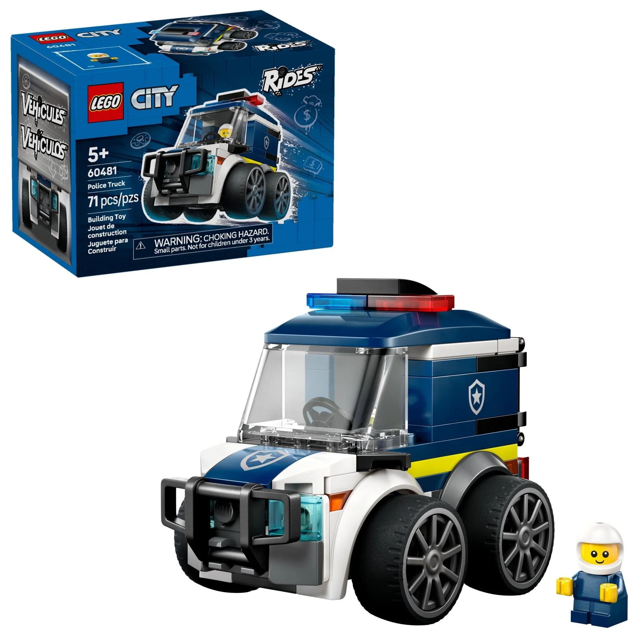 LEGO® City LEGO® Rides – Police Truck 60481 Toy