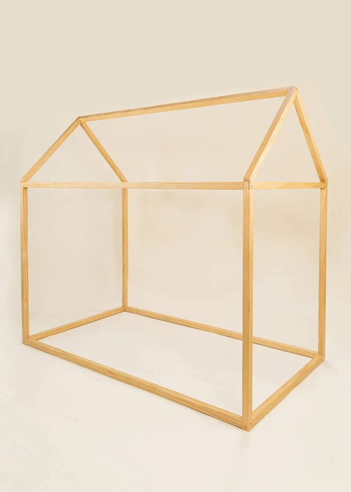 Coco Village House Structure - Natural Wood Toy - Image 5