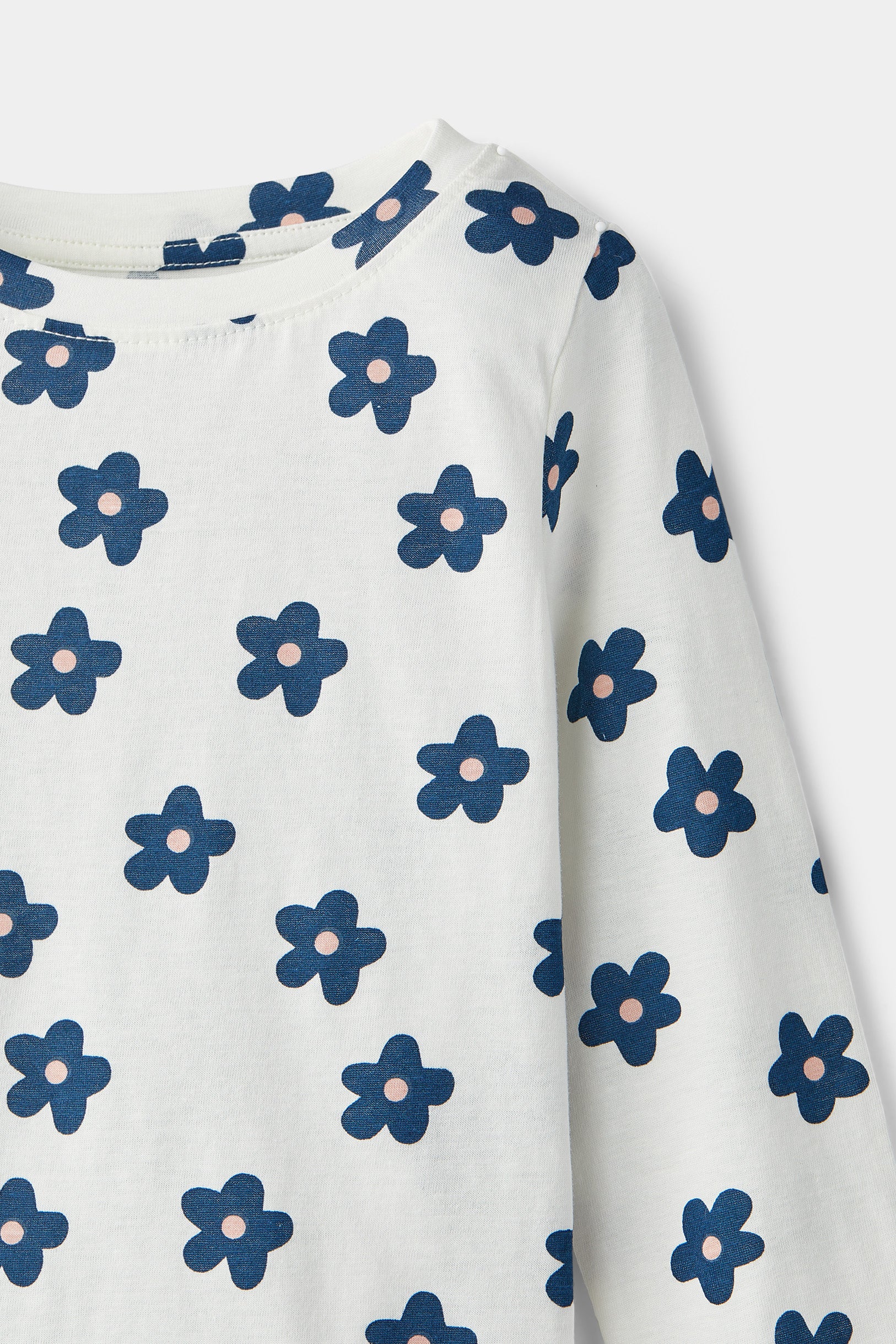 rise little earthling LS Crew Neck TGDKT00 - Ashley Blue Dots / 2-3y - Image 5