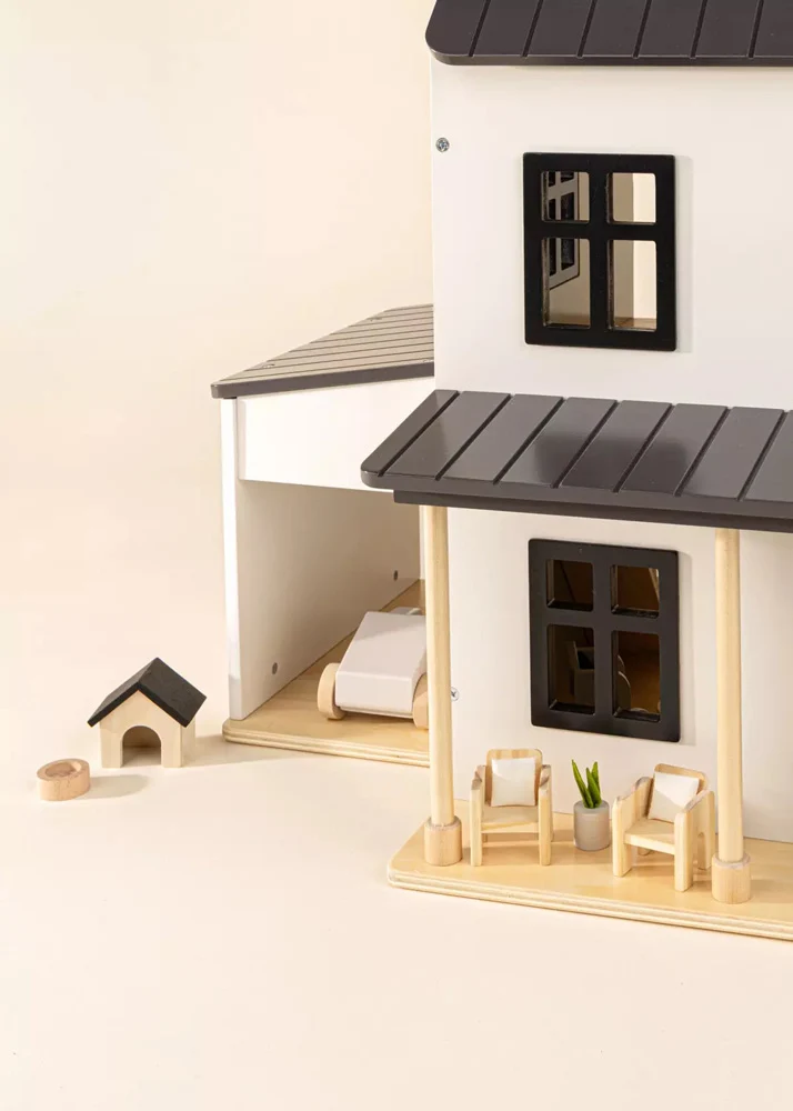 Coco Village Wooden Doll House Outdoor Furniture (8pcs) Bowl - Image 15