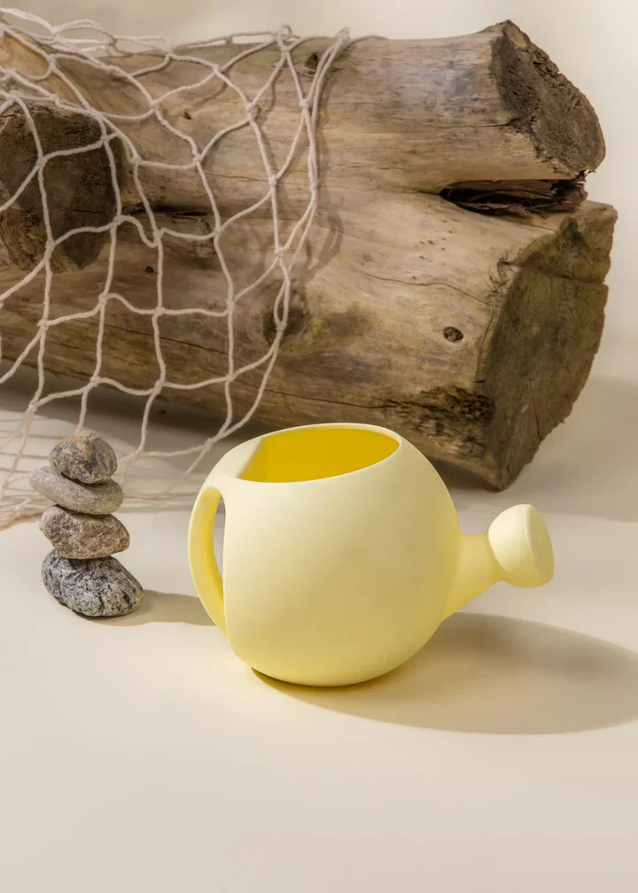 Coco Village Silicone Watering Can - Cream Toy