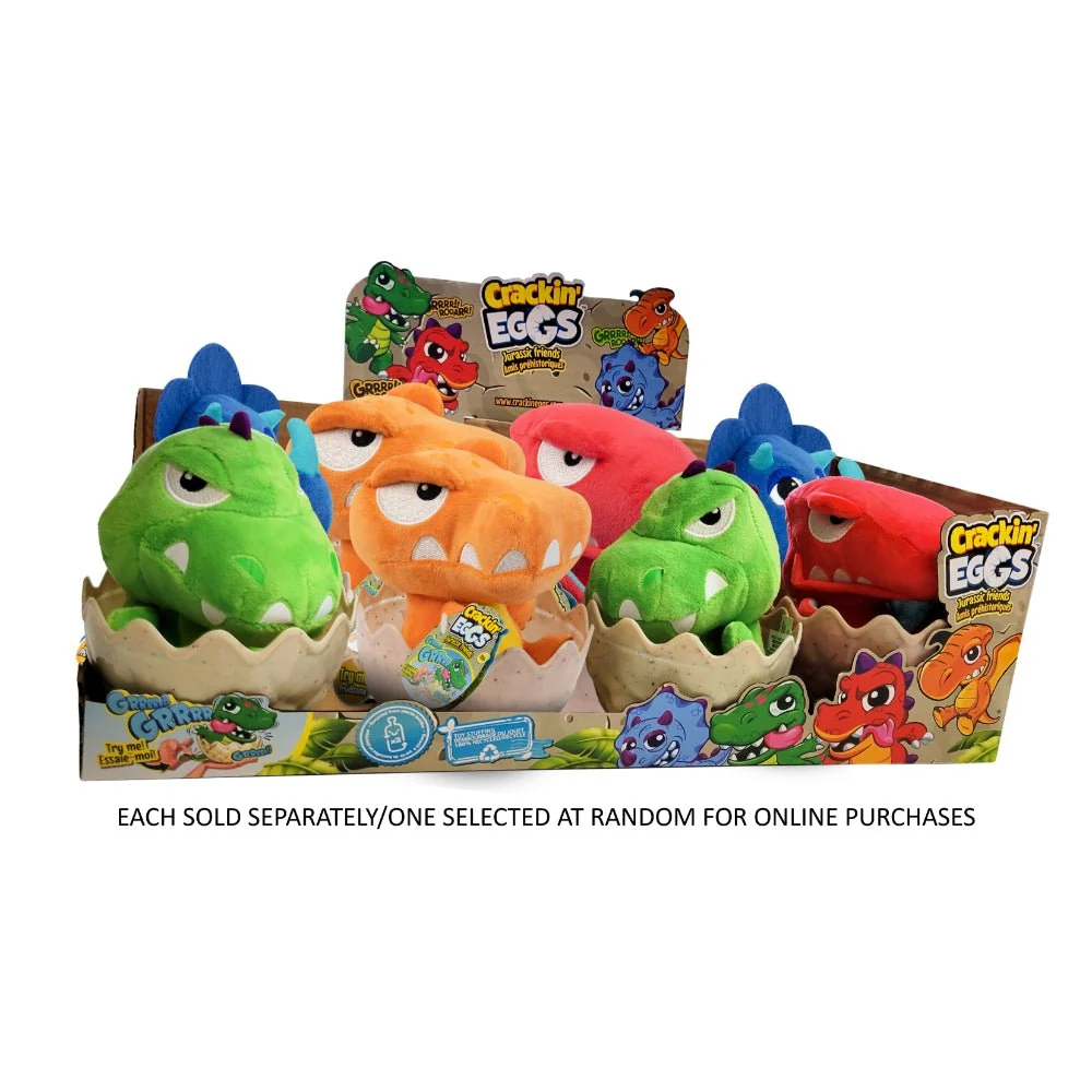 Crakin' Eggs Mini Grumble Dino Assorted Toy
