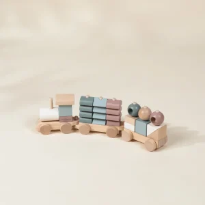Coco Village Oversized Wooden Stacking Train Toy