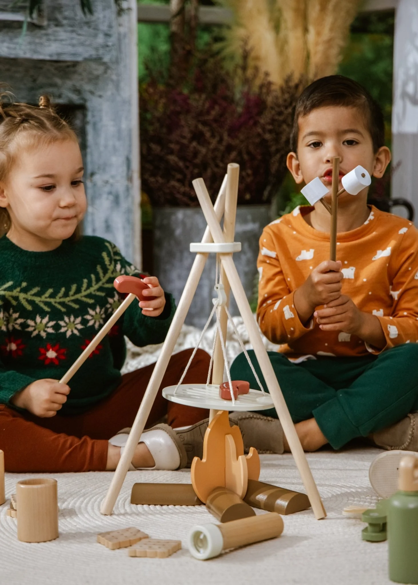 Coco Village Wooden Camping Playset Utensil - Image 3