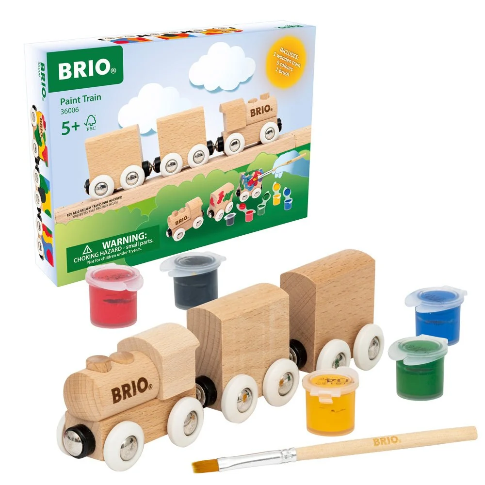 BRIO Paint Train Toy - Image 6