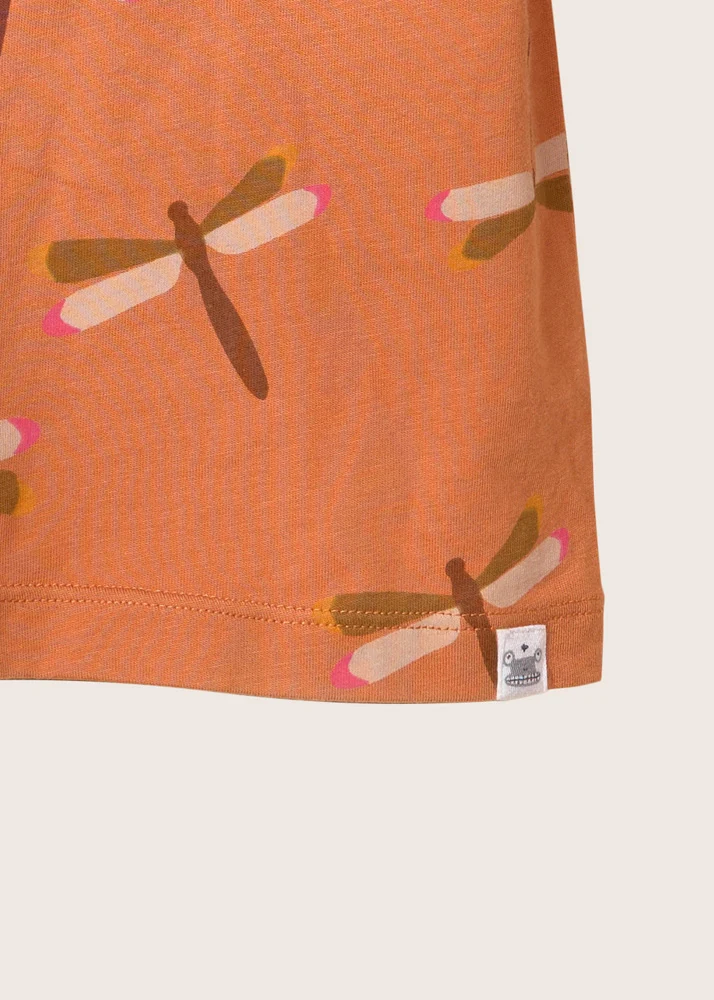 rise little earthling Long-Sleeve Shirt - Light Pink All-Over-Print / 3-4y - Image 2