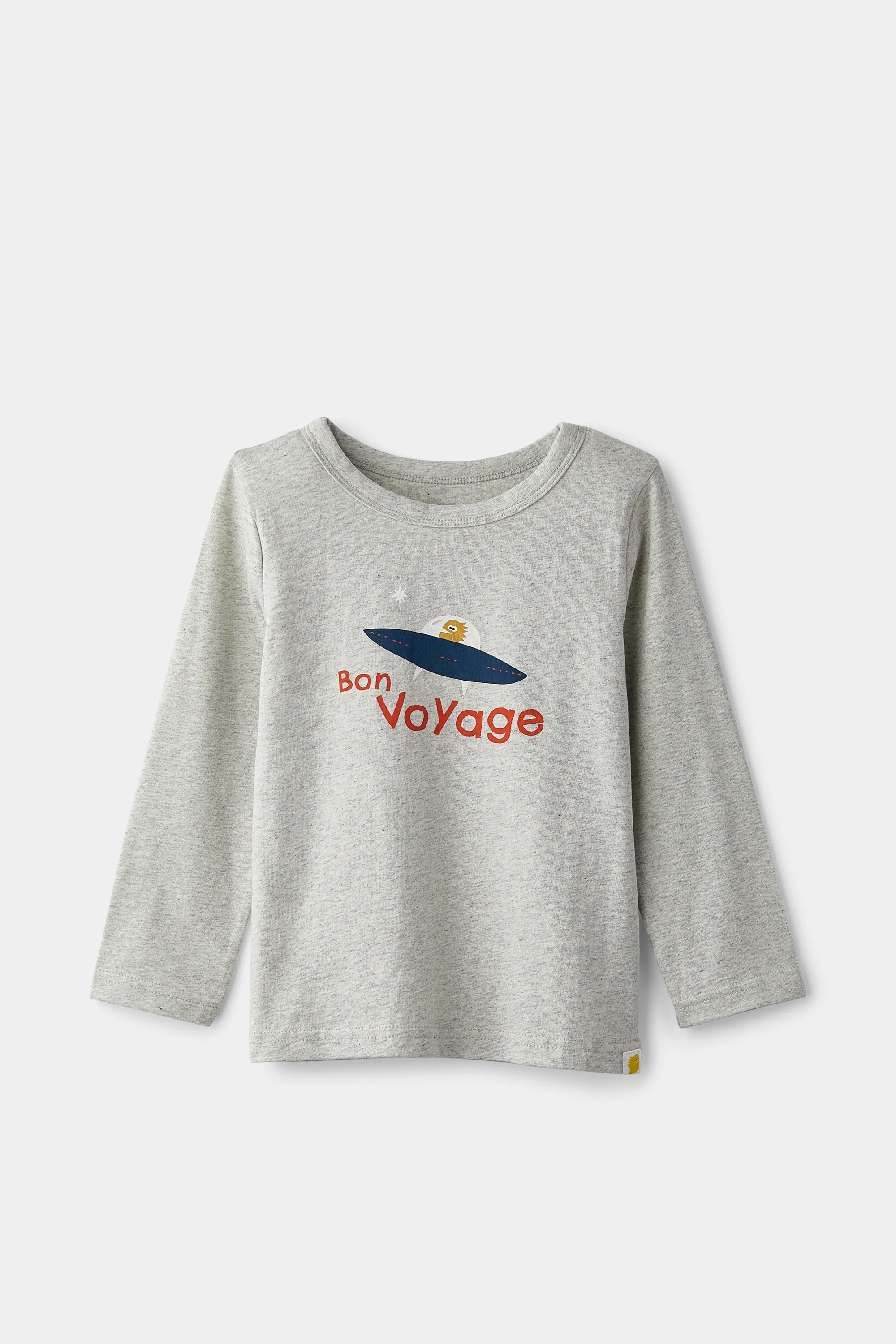 rise little earthling Long Sleeve Tee - Bon Voyage / 2-3y