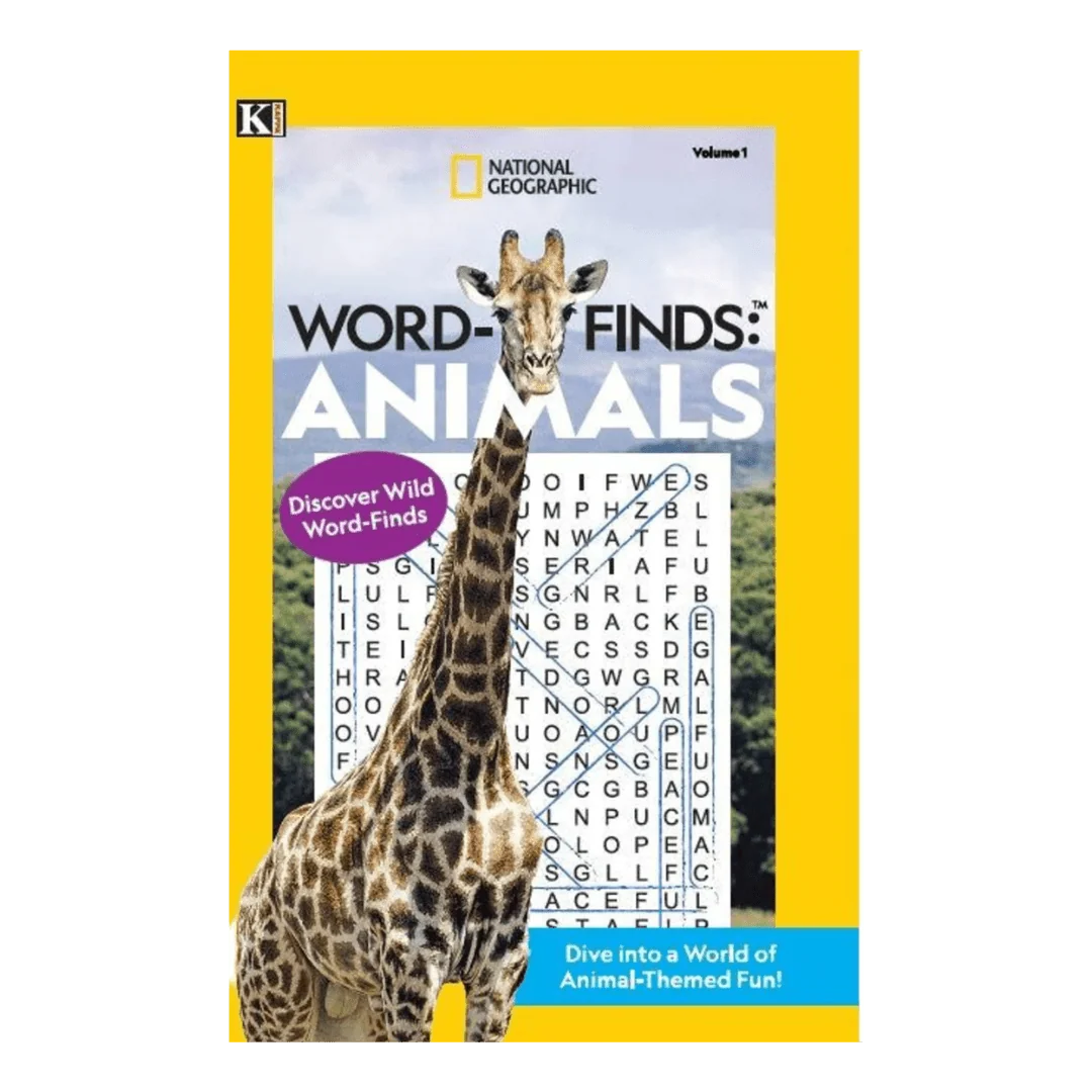 National Geographic Word Finds Digest Puzzle