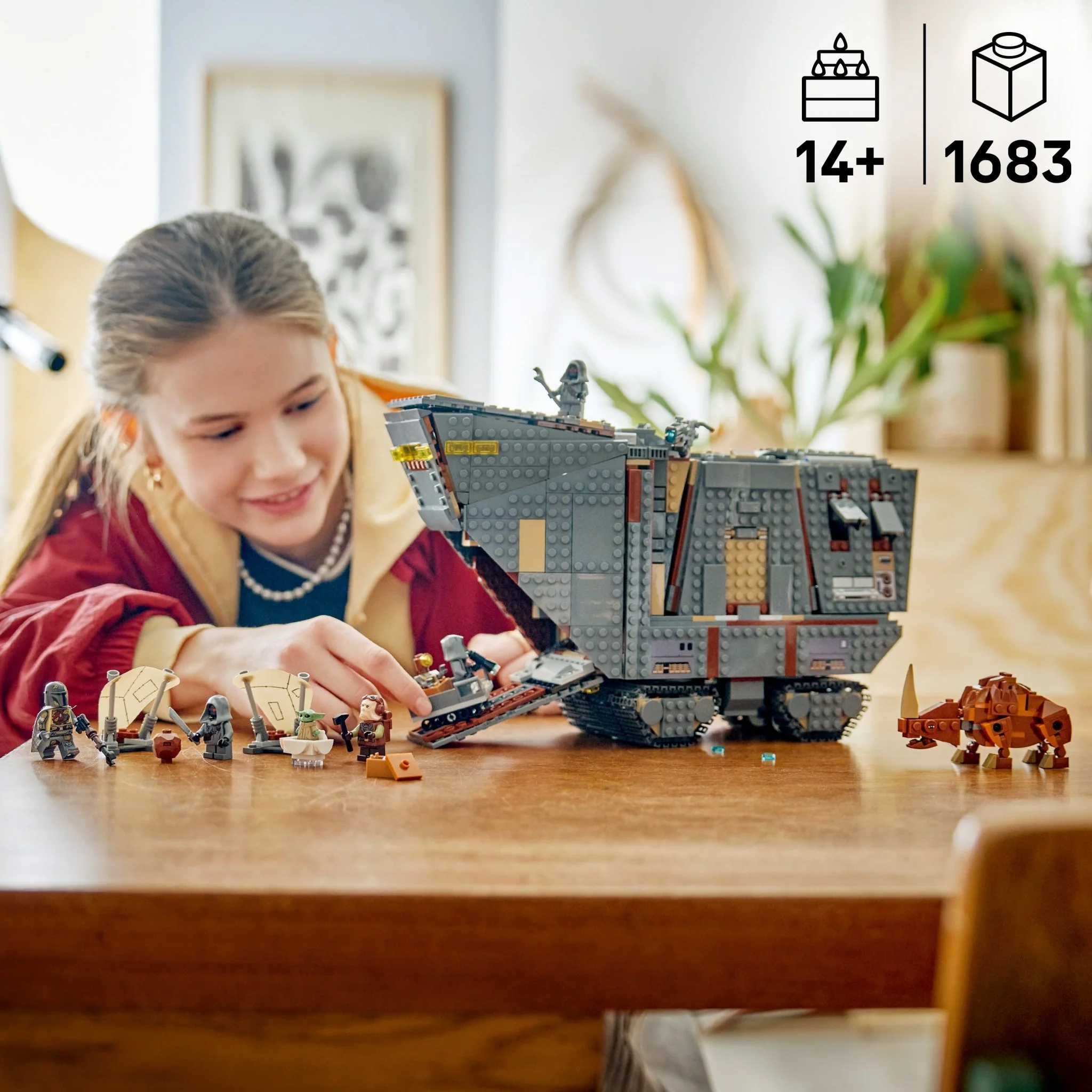 LEGO® Star Wars Offworld Sandcrawler and Mudhorn 75453 Toy - Image 2