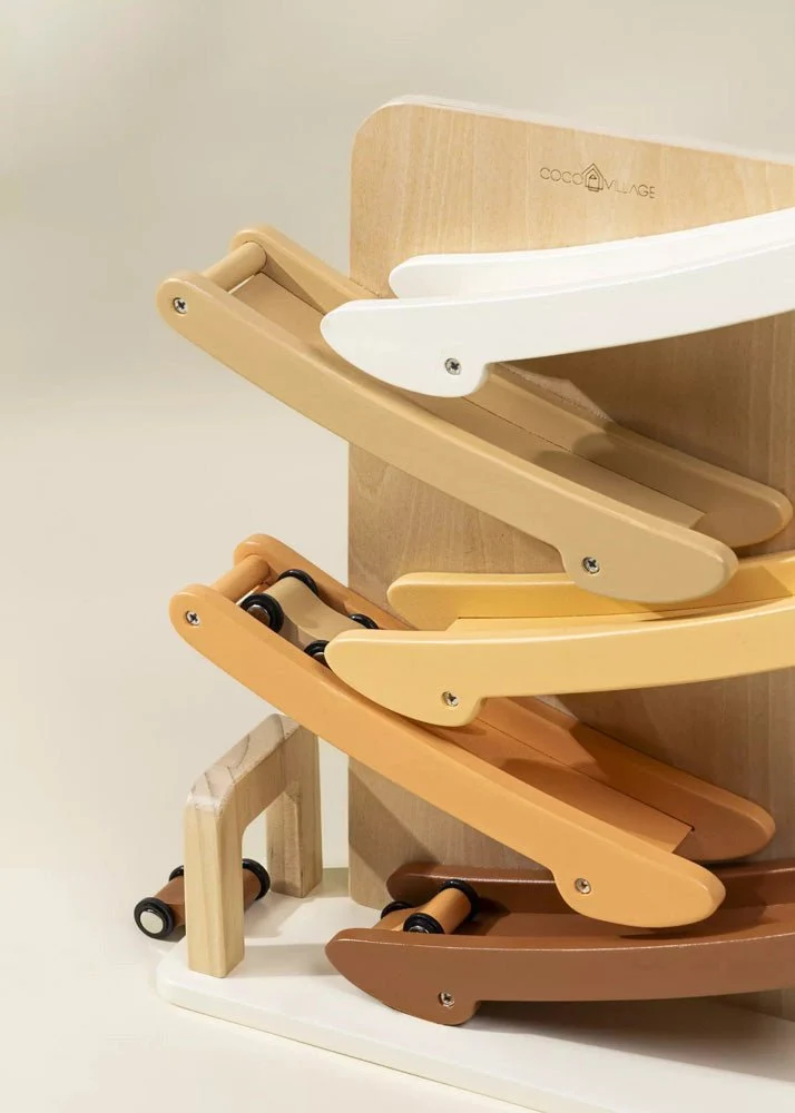 Coco Village Wooden Car Glidder Track Toy - Image 3
