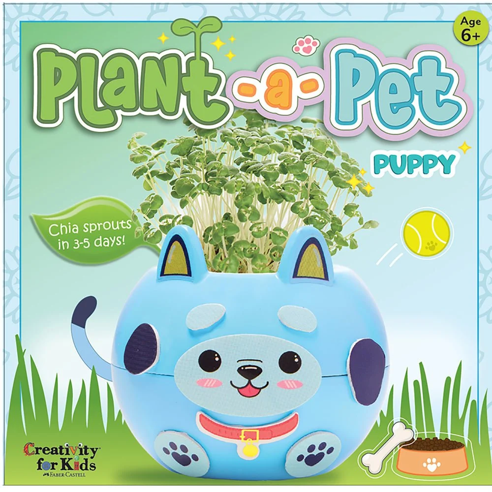 Creativity For Kids Plant-a-Pet Puppy Pot