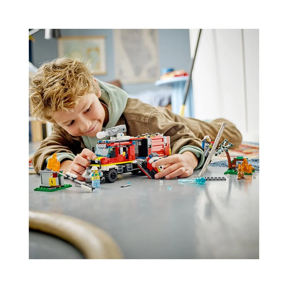 LEGO® City Fire Command Truck Toy - Image 6