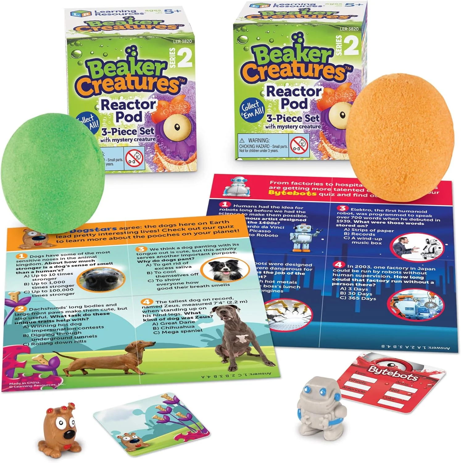 Learning Resources Beaker Creatures® Reactor Pod 2Pk Series 2 Poster - Image 6