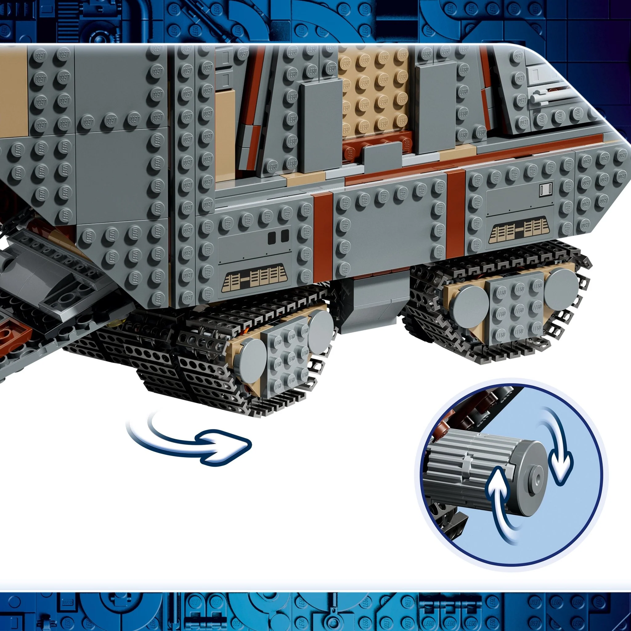 LEGO® Star Wars Offworld Sandcrawler and Mudhorn 75453 Toy - Image 4