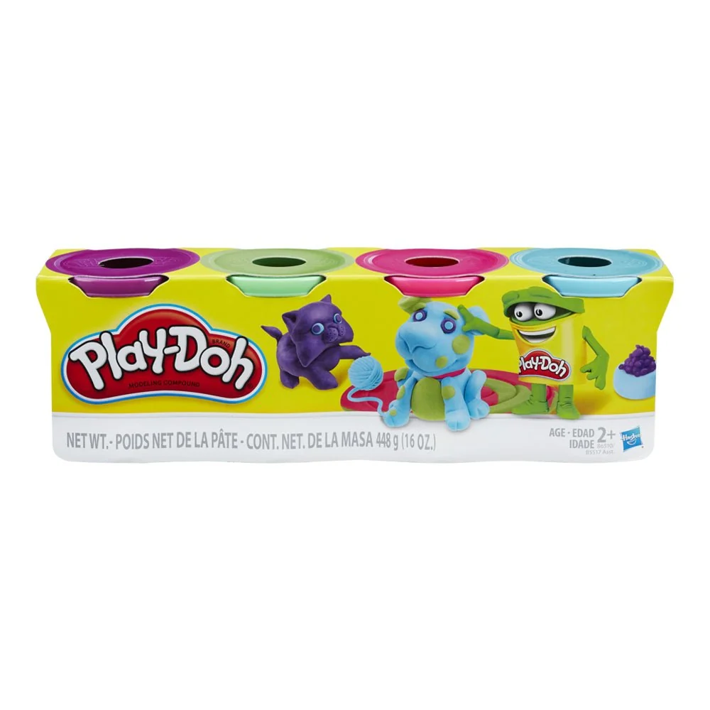 Play-Doh 4 Colour Pack Assorted - Image 5