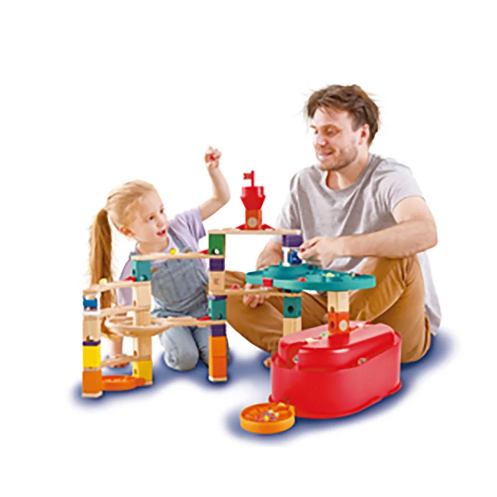 Hape Quadrilla Stack Track Bucket Set Bag - Image 10