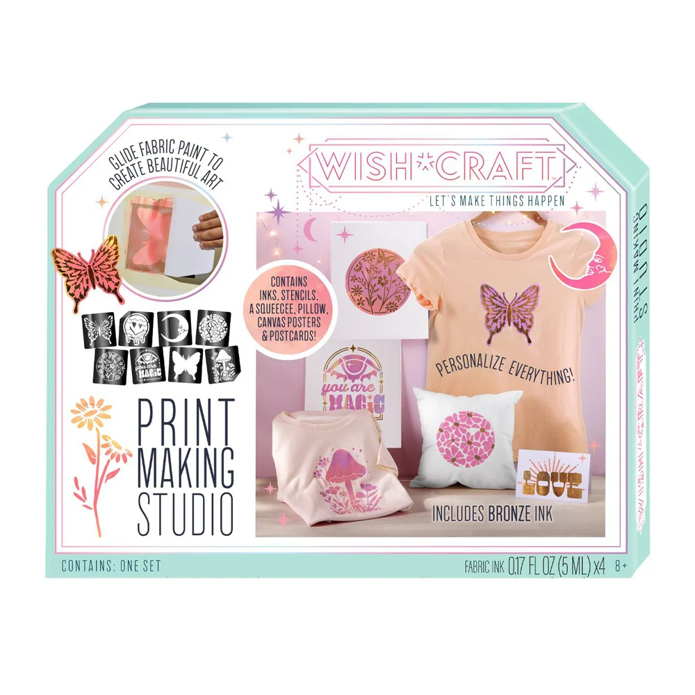 Wish*Craft Print Making Studio Poster