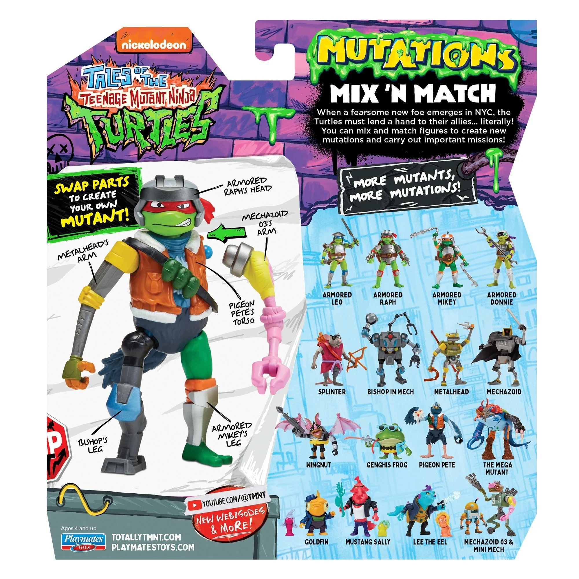 Teenage Mutant Ninja Turtles Mix & Match Armored Leo Fig (Eng) Toy - Image 5
