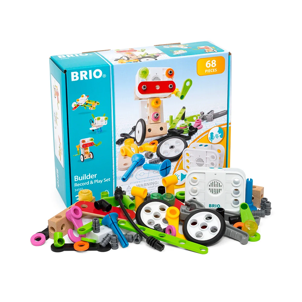 BRIO Builder Record and Play Set Toy