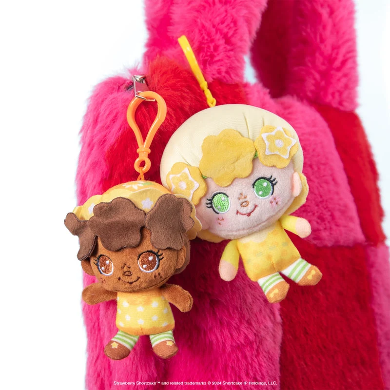Strawberry Shortcake - Plush Backpack Clips - Orange Blossom Toy - Image 4