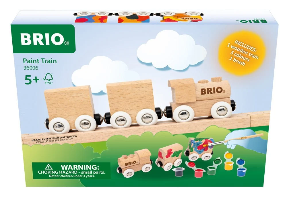BRIO Paint Train Toy