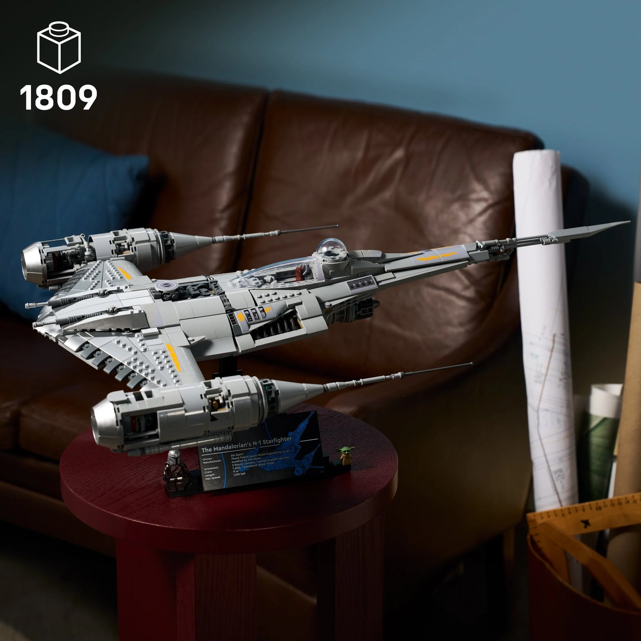 LEGO® Star Wars The Mandalorian's N-1 Starfighter 75442 - Image 6