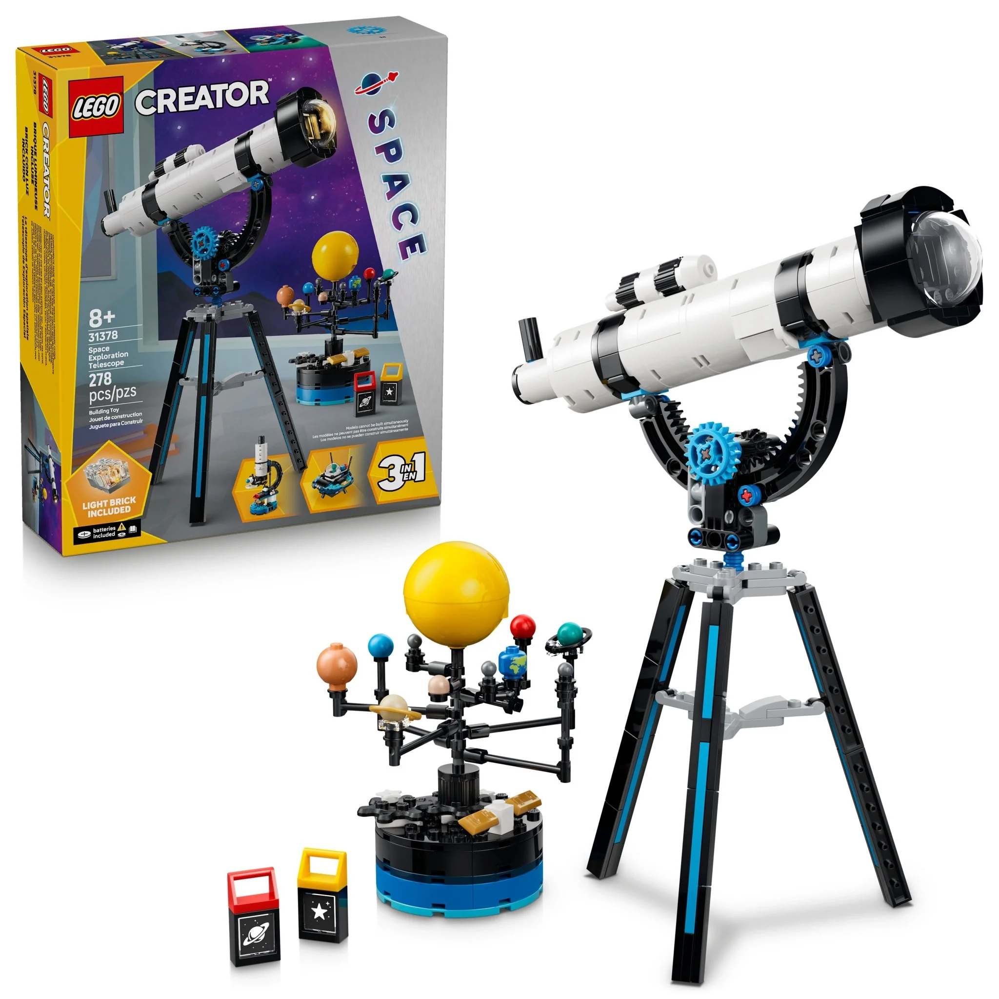 LEGO® Creator LEGO® Space Exploration Telescope 31378 Toy